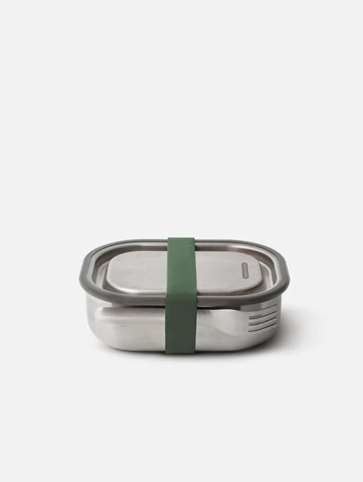 Black & Blum Bam Stainless Steel Box Olive -Small 
