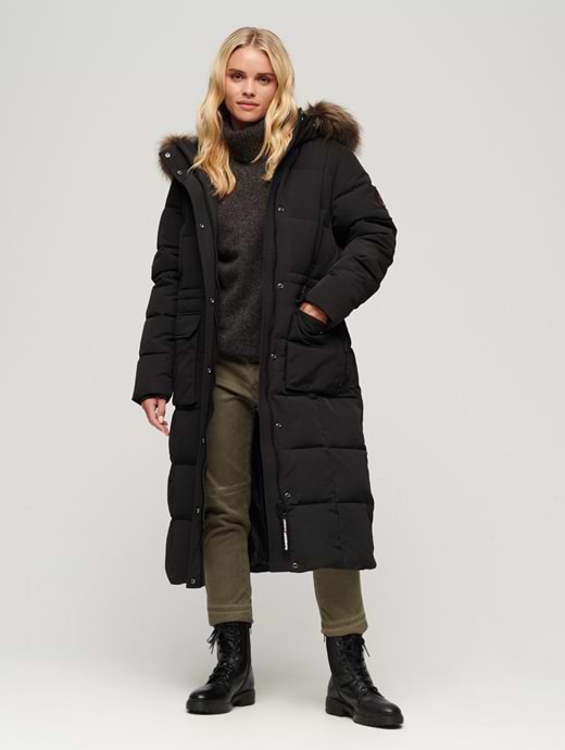 Superdry long everest coat hotsell