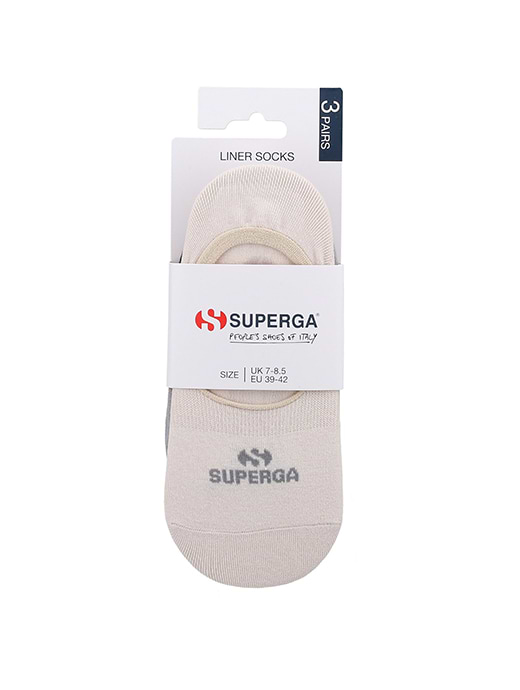 Superga Liner Socks Unisex Grey