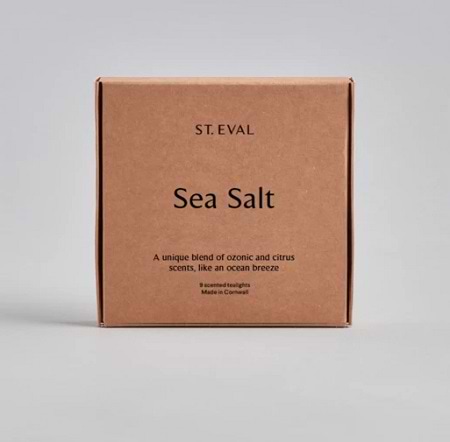 St Eval Scented Tealights Sea Salt
