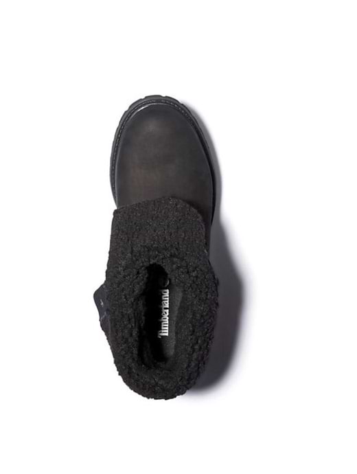 Timberland fold top down boots black