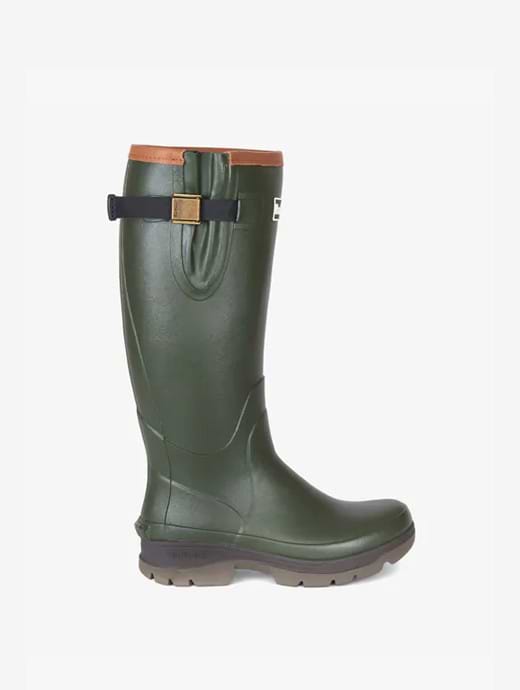 Barbour Womens Tempest Wellington Boot Olive | Griggs