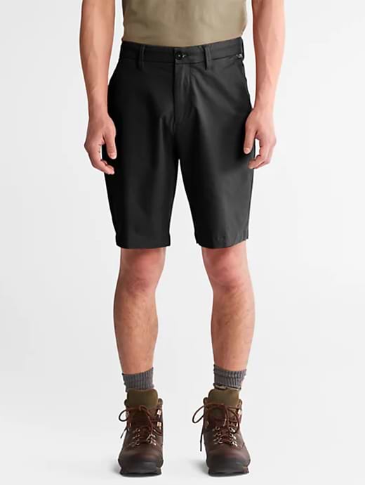 Timberland Men's Squam Lake Stretch Chino Shorts Black