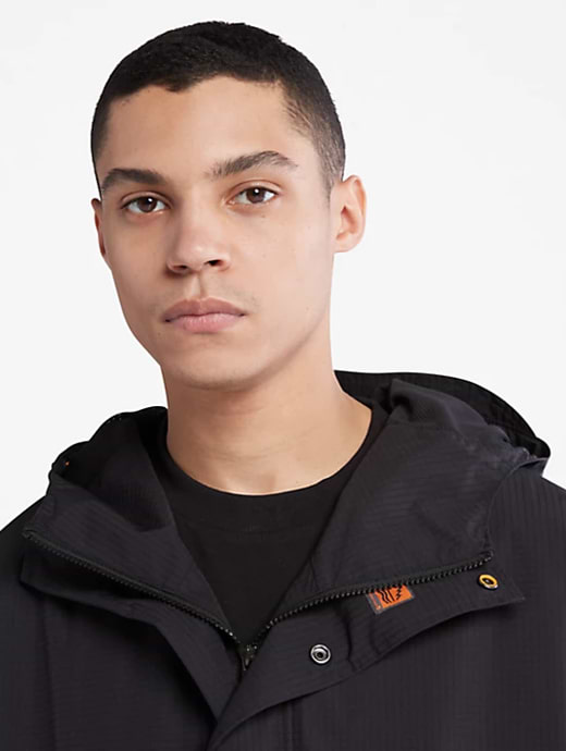 Timberland Men s Stow And Go Anorak Jacket Black