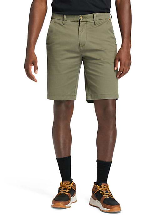 Timberland Straight Chino Shorts Grape Leaf