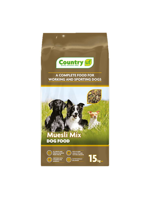 United Petfood Country UF Muesli Mix Dog Food 15kg