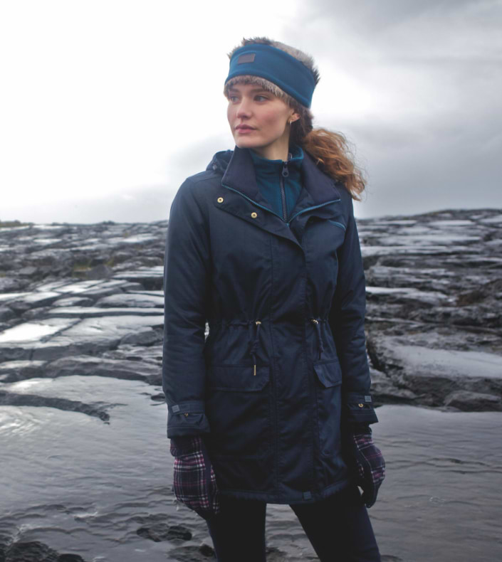Jack Murphy Vanessa Waterproof Coat Navy Griggs