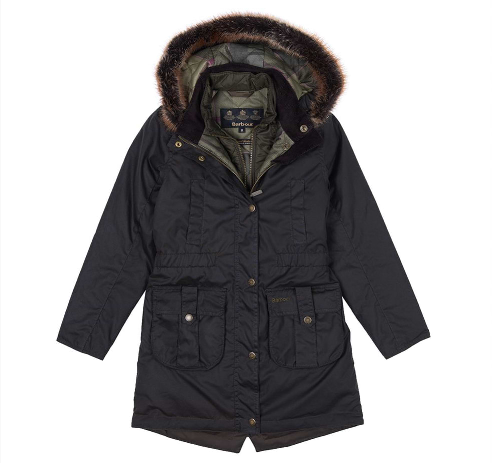 Barbour homeswood shop waxed cotton jacket