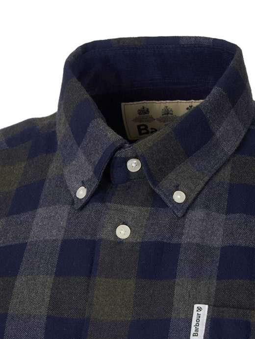Barbour Westoe Shirt Navy Griggs