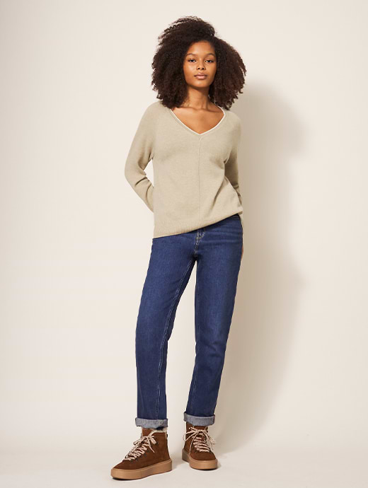 White deals stuff cashmere