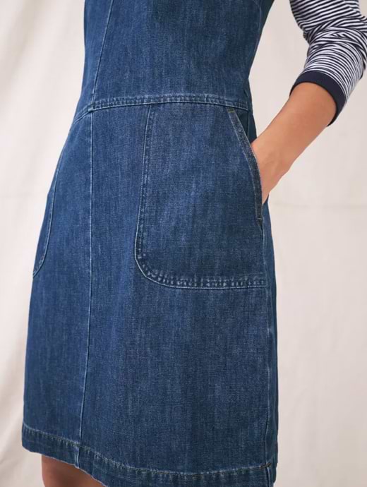 White stuff hotsell denim pinafore