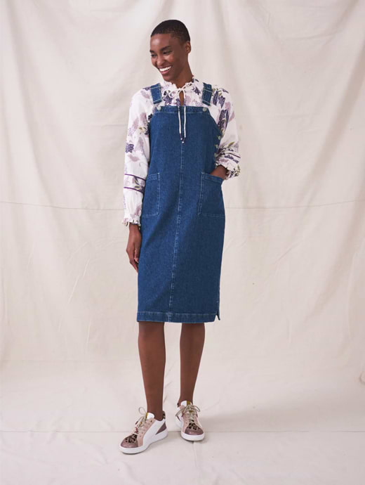 White stuff pinny dress discount