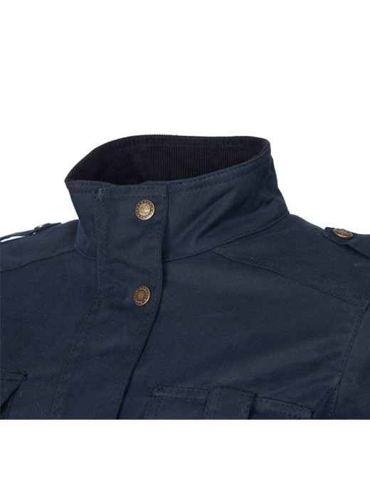 Barbour Winter Defence Waxed Cotton Jacket Navy/Classic Griggs