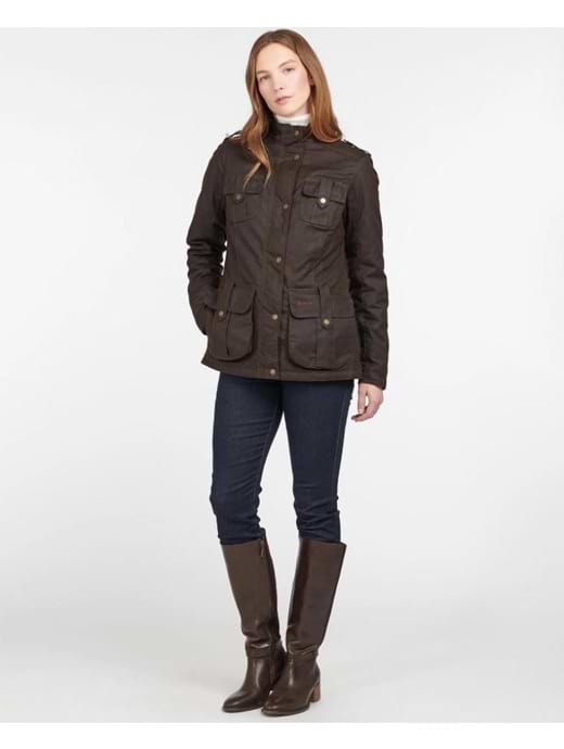Barbour Winter Defence Waxed Cotton Jacket Rustic Classic Griggs