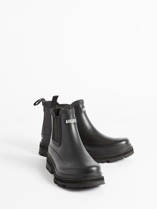 Aigle Women's Soft Rain 2 Ankle Boot Noir