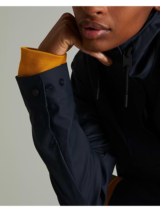 Rubberised jacket clearance