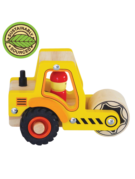 House of Marbles Wooden Brrm-Brrms Construction Vehicles