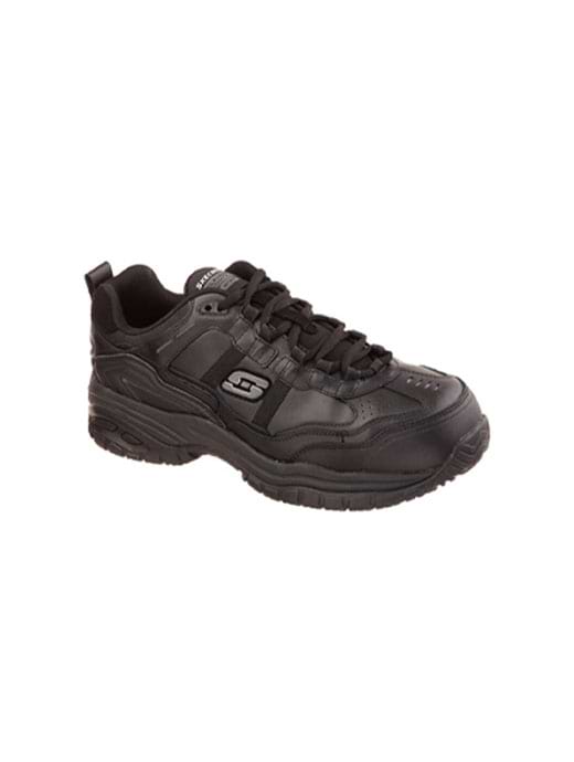 Skechers Work Relaxed Fit: Soft Stride - Grinnell Comp Toe Black