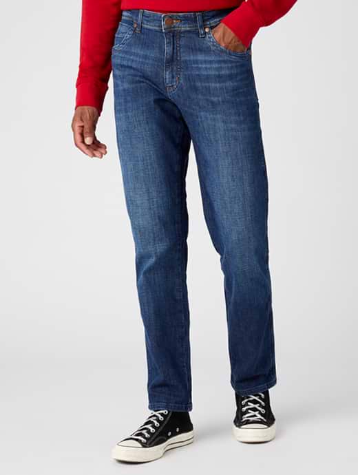Breaking in outlet wrangler jeans