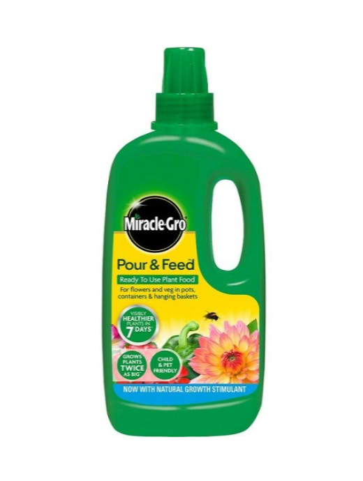 MIRACLE GROW POUR & FEED 1 LITRE