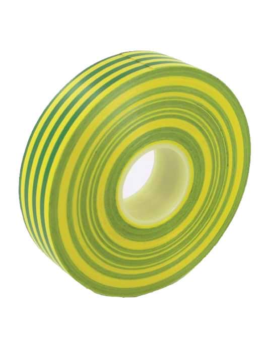 Advance tapes insulation tape green and yellow 19mm x 33m