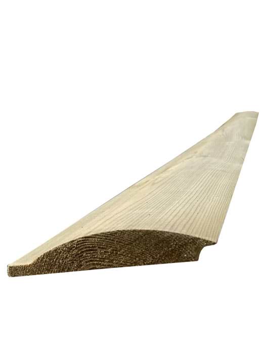 Timber Log Lap Sample 20X120mm NFS - 150mm