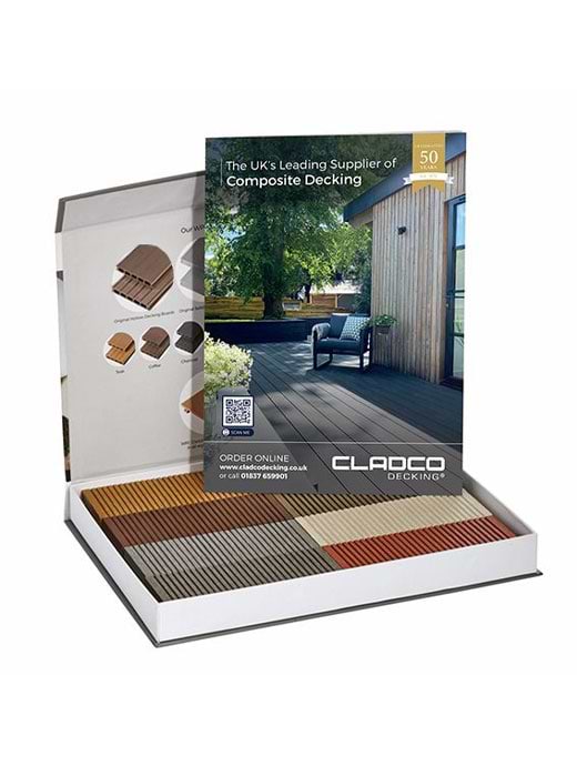 Cladco Original Composite Decking Sample Box