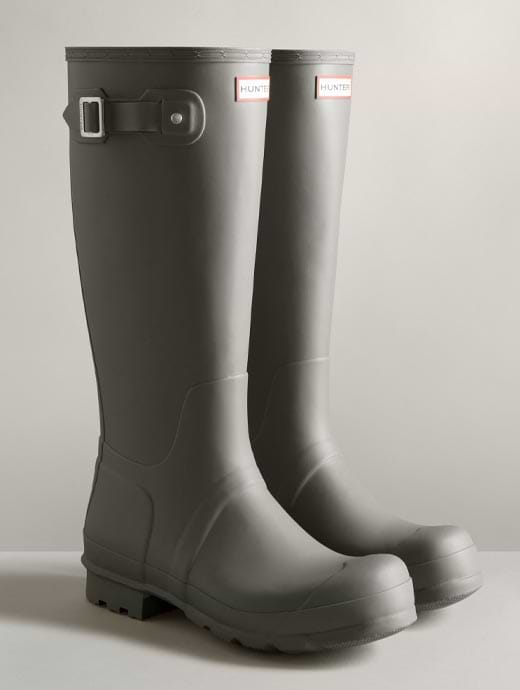 Matte gray hunter 2025 boots