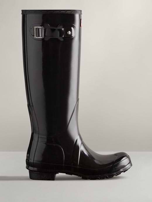 Hunter Women s Original Tall Gloss Boot Black Griggs Agri
