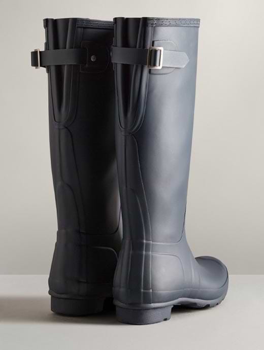 Hunter Women s Back Adjustable Boot Navy Griggs Agri
