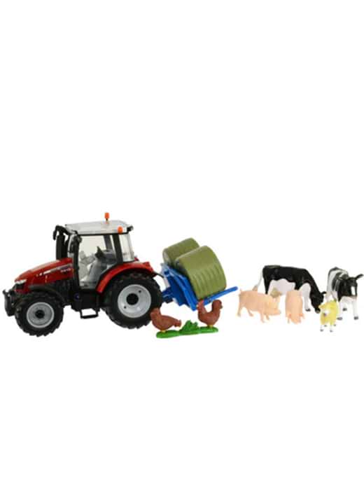 BRITAINS Massey Ferguson tractor playset