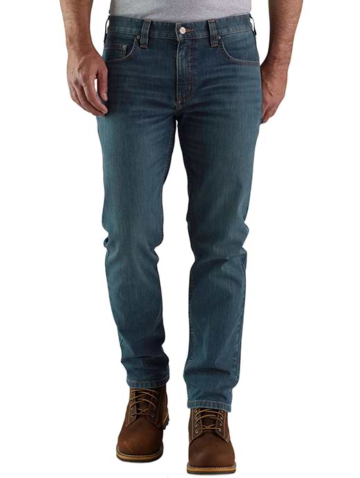 Carhartt Men's Rugged Flex Relaxed Fit Low Rise 5-Pocket Tapered Jean Canyon