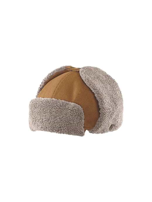 Carhartt Rain Defender Canvas Trapper Hat Brown Griggs Agri