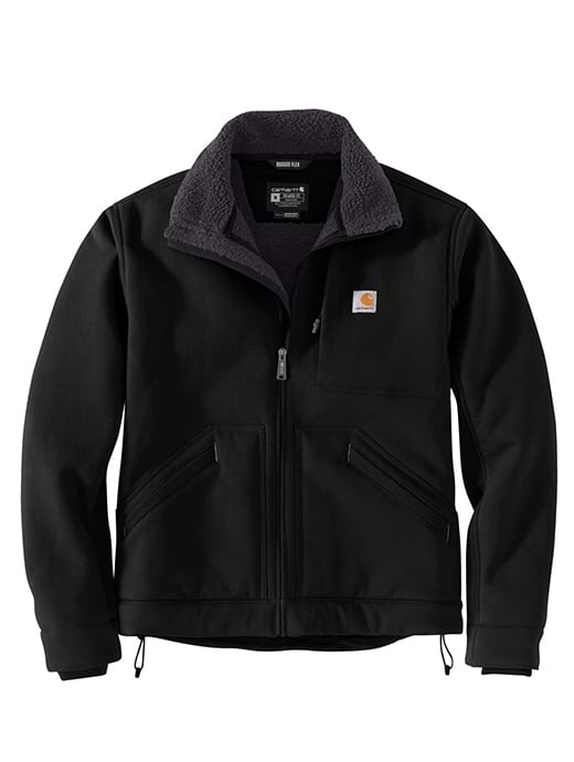 Carhartt Super Dux Relaxed Fit Sherpa-Lined Detroit Jacket Black