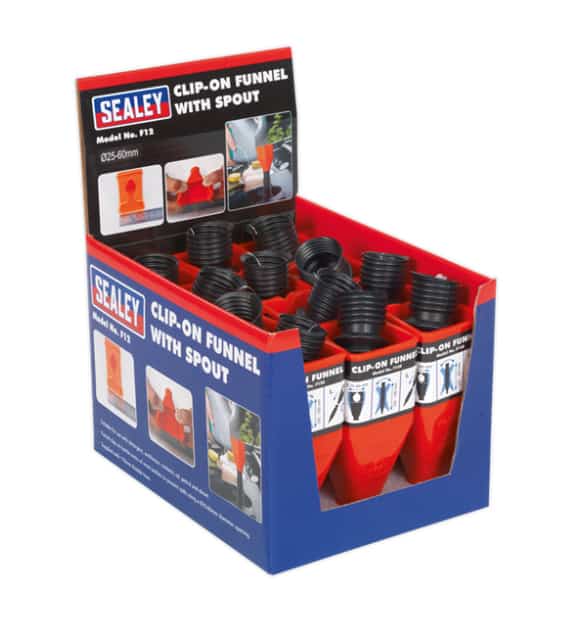 Sealey Clip-On Funnel with Spout