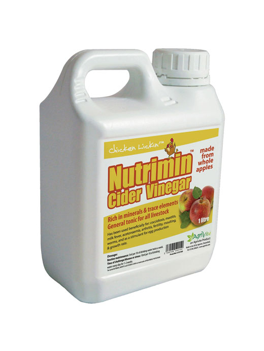 DFS Agrivite Chicken Lickin Nutrimin Cider Vinegar 1L