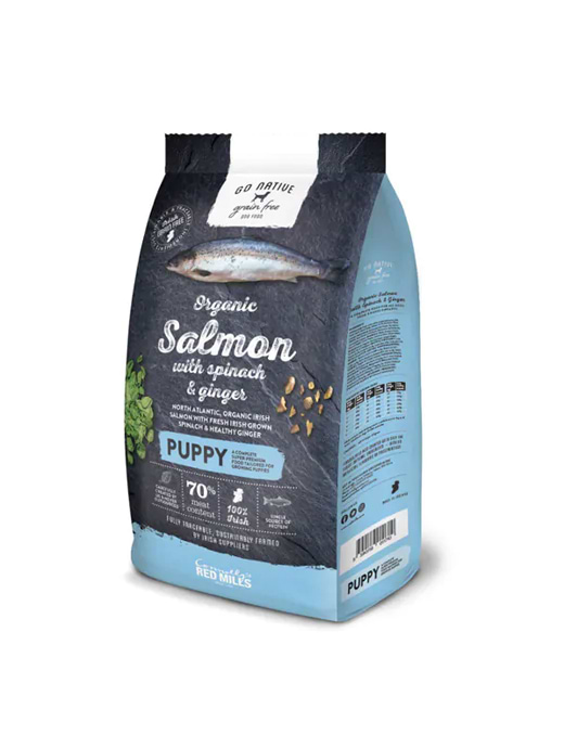 Go Native Puppy Dry Food Salmon With Spinach & Ginger 4KG