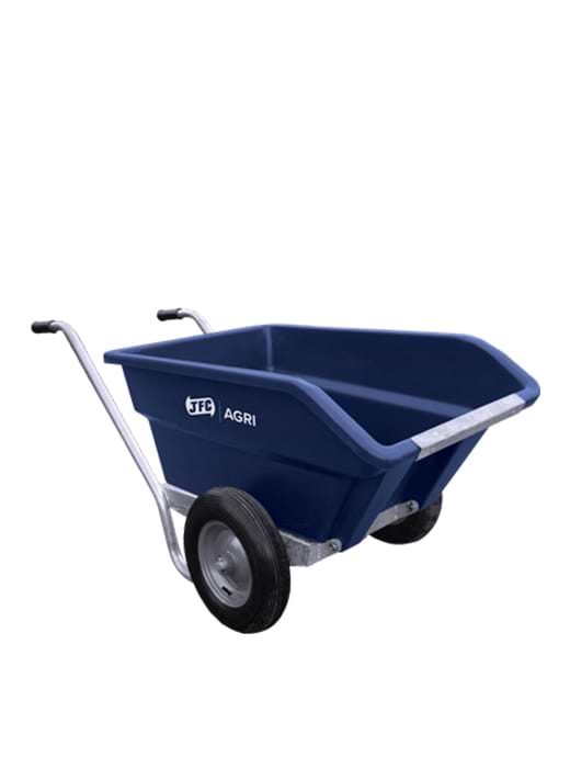 JFC Tipping Wheelbarrow Blue 250L