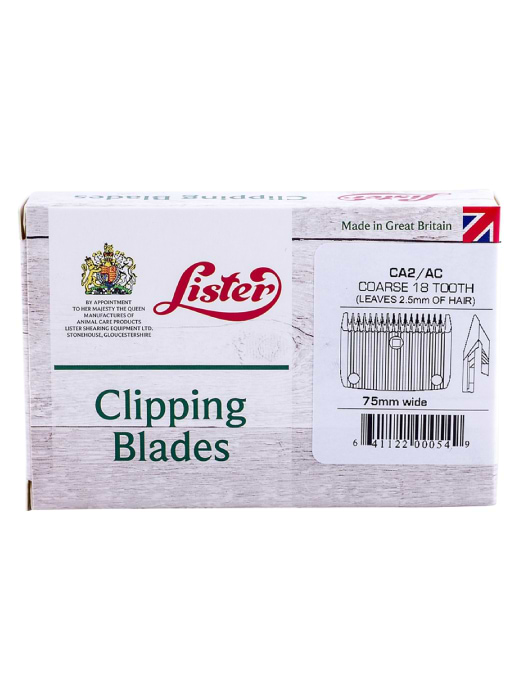 Lister Coarse Clipper Blades CA2