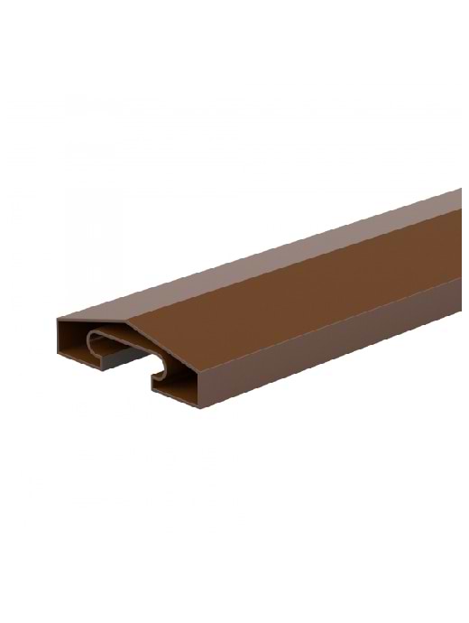 DuraPost® Capping Rail 1.8m - Sepia Brown