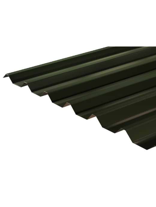 Box Profile Roofing Sheet Juniper Green