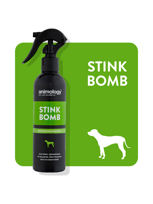 Animology Stink Bomb Deodorising Dog Spray 250ml Griggs Agri