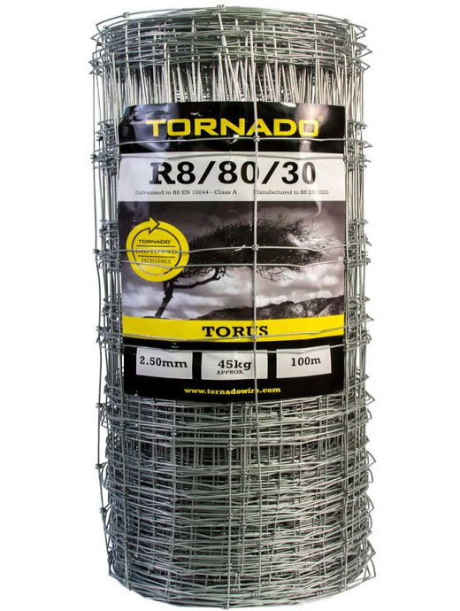 Tornado Torus Stock Wire R8-80-30 100m