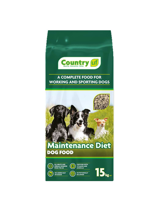 United Petfood Country UF Maintenance Dog Food 15kg