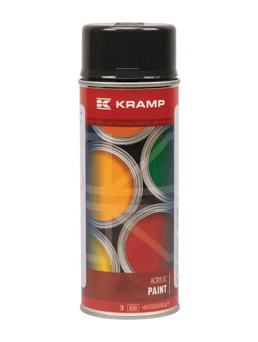 Kramp Paint RAL 7021 black grey 400ml Spray can