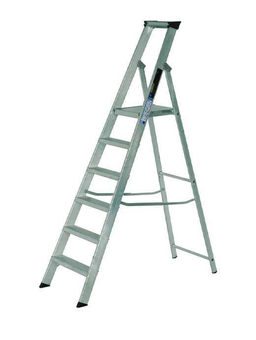 Youngman 6 tread shop platform step ladder