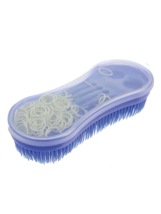 Lincoln Ultimate Brush with Plaiting Kit Blue & White
