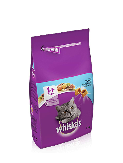 Whiskas 1+ Complete Tuna Dry Cat Food 2KG