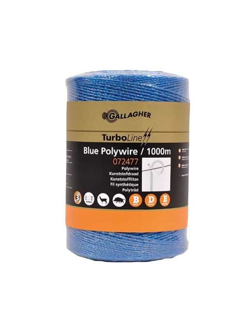 Gallagher Blue Poly Wire 1000m