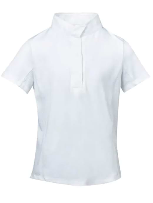 Dublin Ria Short Sleeve Competition Shirt White